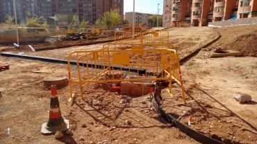 Final de la primera fase obras de plaza España