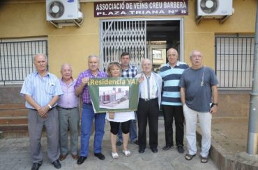Roda de premsa de la Plataforma per la Residencia Sabadell Sud