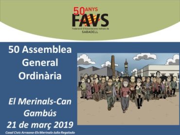 Assemblea ordinaria de la FAVSabadell 2019